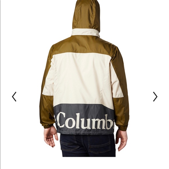 NWOT Men's Columbia Windbreaker Jacket szM - Picture 9 of 9